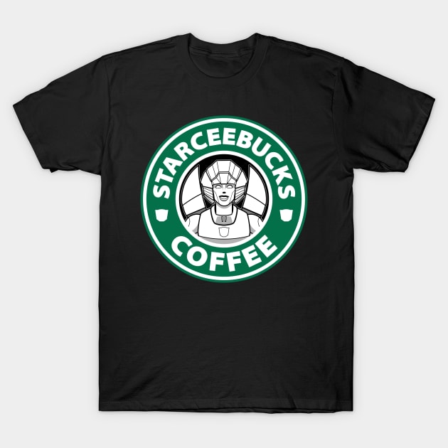 Starceebucks Coffee T-Shirt by boltfromtheblue